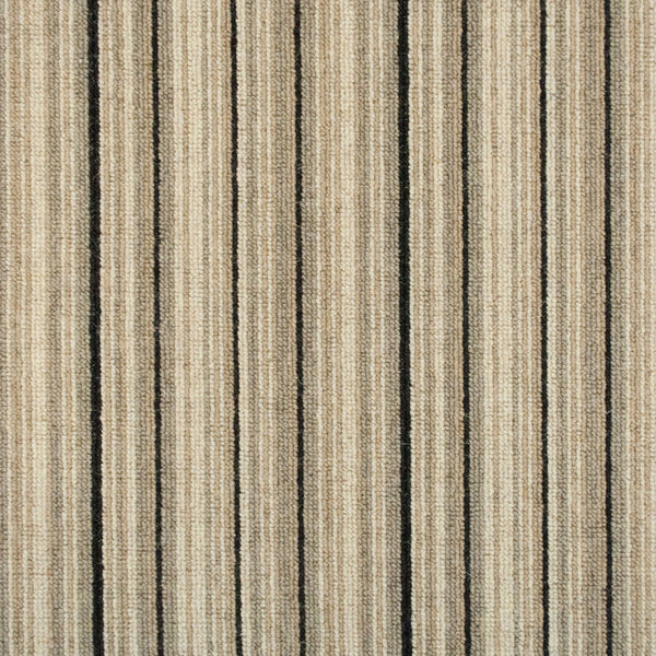 Midnight Shetland Striped Carpet