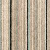 Aqua Shetland Striped Carpet