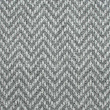 Silver Aztec Herringbone Carpet