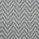 Silver Aztec Herringbone Carpet