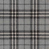 Silver Traditional Tartan Queensville Wilton Carpet