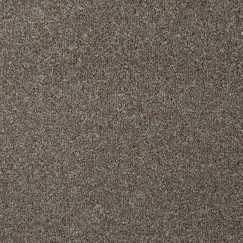 Soft Brown Mirage Saxony Carpet