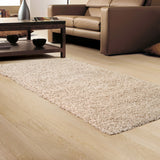 Soft Beige Mercury Shaggy Rug
