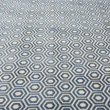 Blue & Cream Geometric Structura Carpet