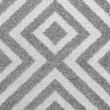 Grey & Cream Diamond Structura Carpet