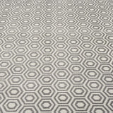 Grey & Cream Geometric Structura Carpet