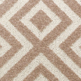 Beige & Cream Diamond Structura Carpet