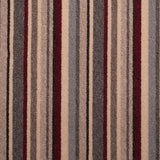Wine Ribbon Striped Carpet