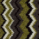 Green Zig Zag Carpet