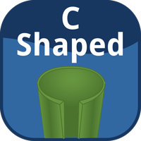 'C' Shaped Fibres
