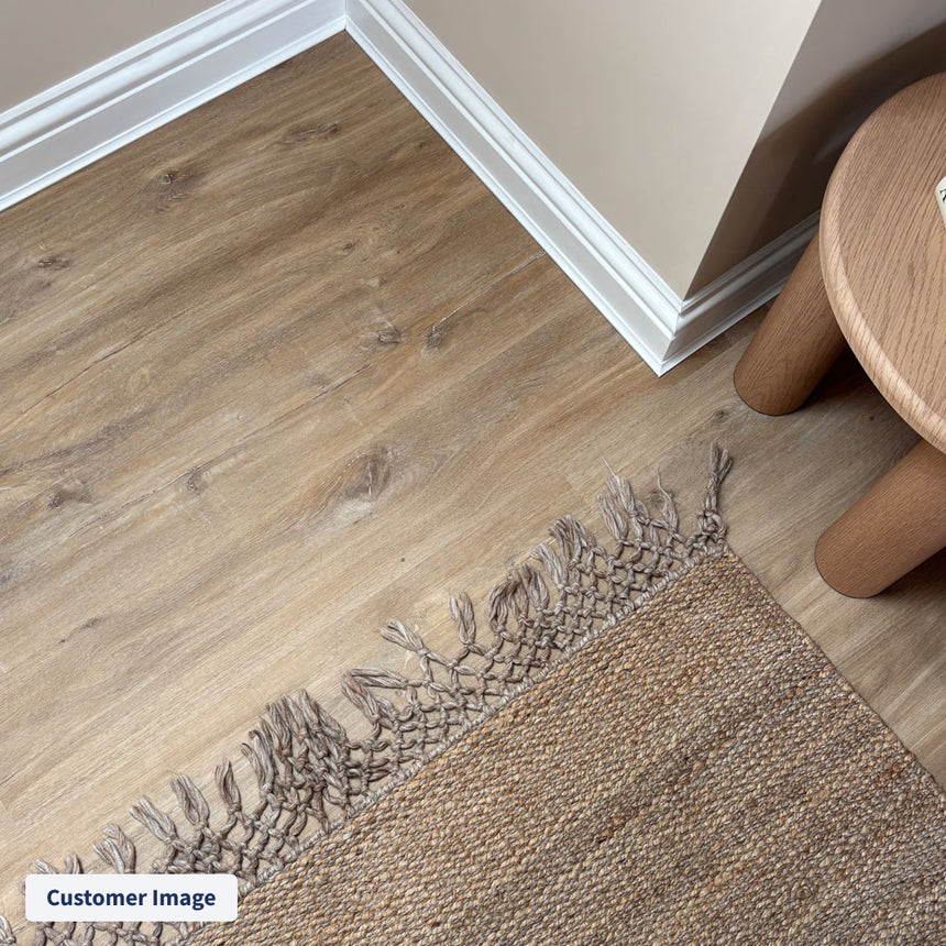 Canyon Oak Natural AVSPU40039 Alpha Blos 5mm Click LVT Flooring by Quick-Step