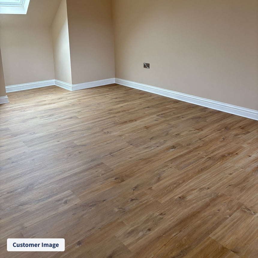 Canyon Oak Natural AVSPU40039 Alpha Blos 5mm Click LVT Flooring by Quick-Step