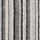 Grey Locks 94 Noble Striped Saxony Collection Carpet