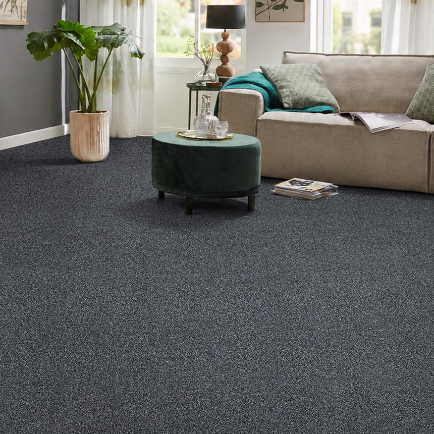 Rich Grey 77 Liberty Heathers Twist Carpet