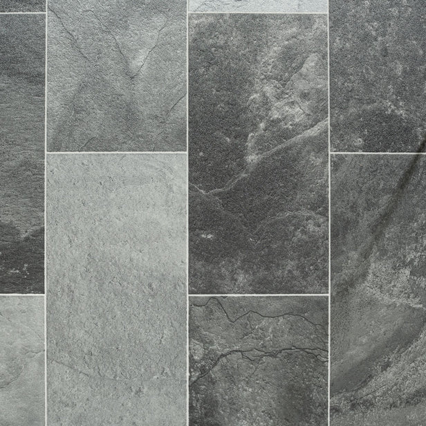 Salisbury 989D Rimini Tile Vinyl Flooring Clearance