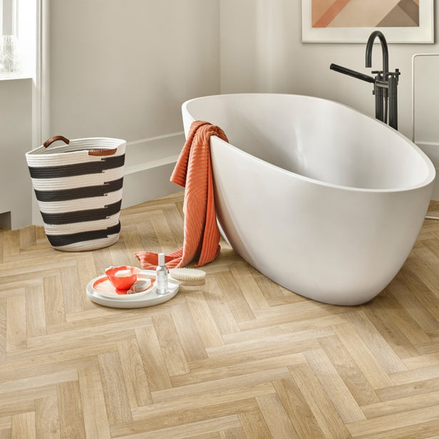 Alaska 536 Vintage Herringbone Vinyl Flooring