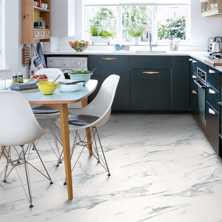 Albastone White Iconik 260 Vinyl Flooring