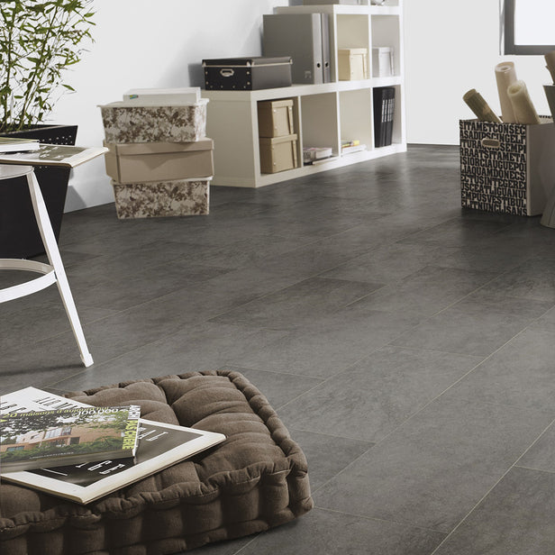Amalfi Coal Goliath 450 Vinyl Flooring by Tarkett