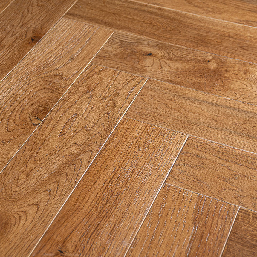 Antique Oak Herringbone 12/2mm Engineered Wood Flooring