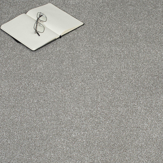 Ashen Drift Stainfree Knightsbridge Berber Carpet by Abingdon