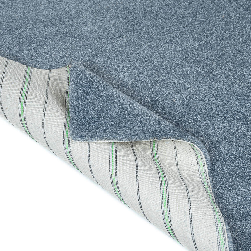 Atlantic Blue Lakeland Luxury Saxony Carpet