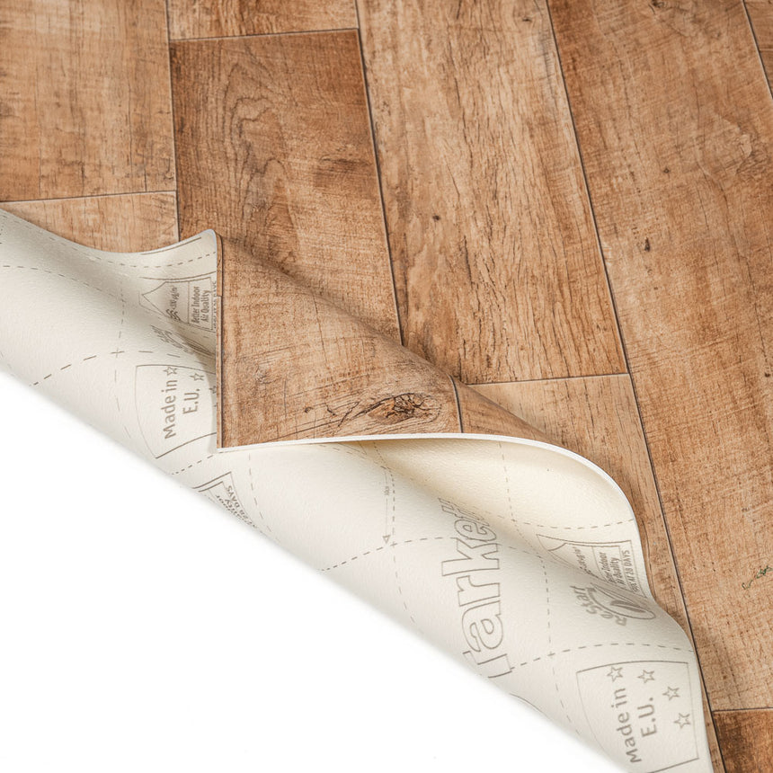 Authentic Beige Goliath 450 Vinyl Flooring by Tarkett