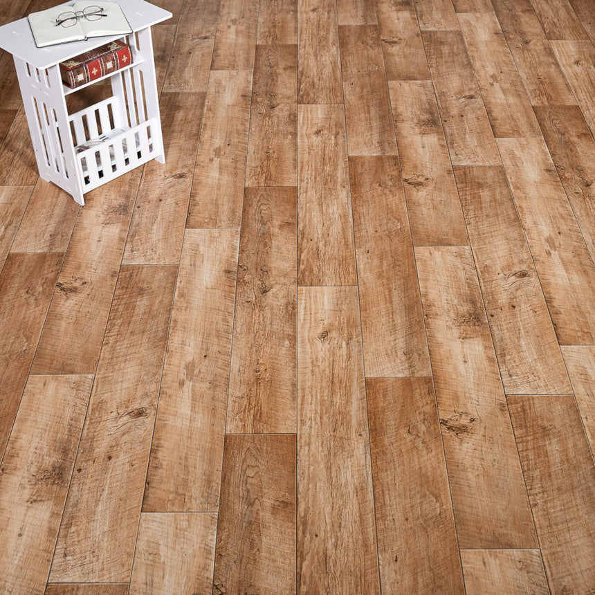 Authentic Beige Goliath 450 Vinyl Flooring by Tarkett