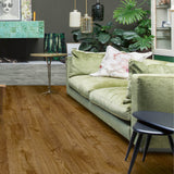 Autumn Oak Brown AVMPU40090 Bloom Click LVT Flooring by Quick-Step