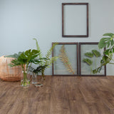 Autumn Oak Chocolate AVMPU40199 Alpha Bloom 6mm Click LVT Flooring by Quick-Step