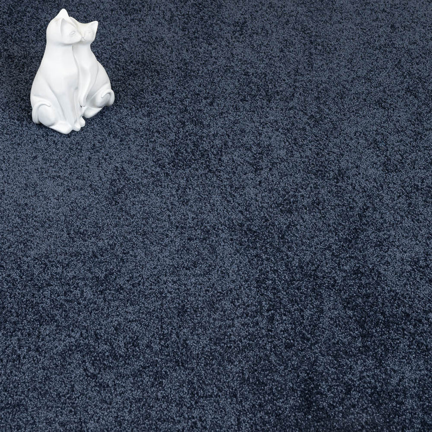 Azure Blue Alhambra Saxony Carpet Polyester Carpet Online Carpets