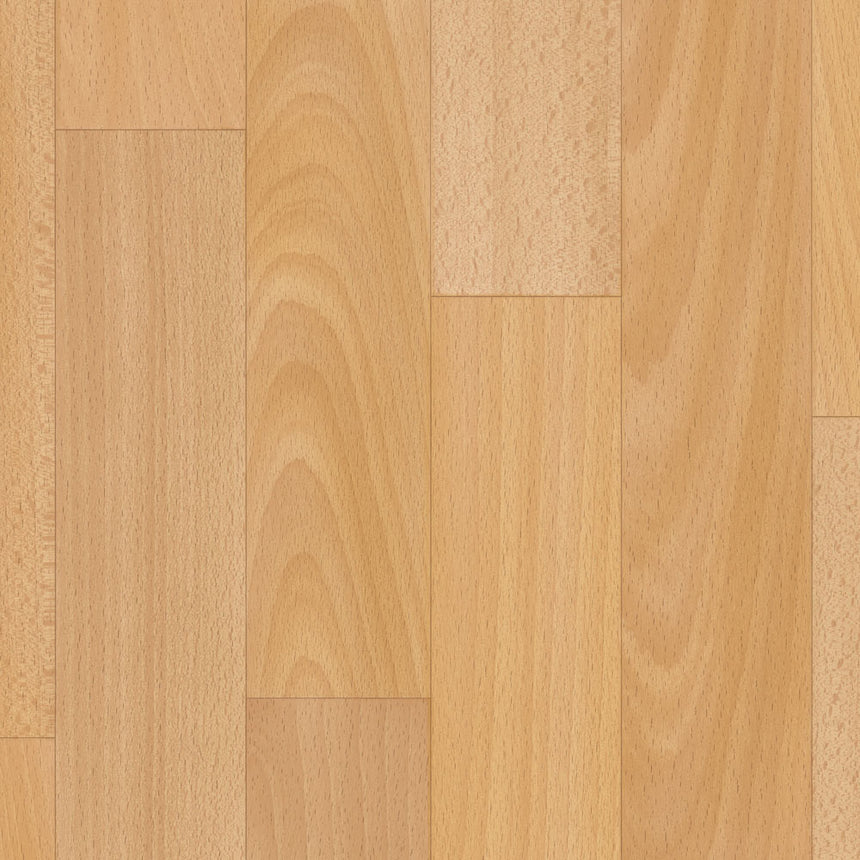 Beech Beige Brown Iconik 260 Vinyl Flooring
