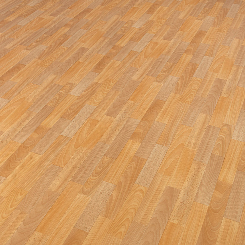 Beech Beige Brown Iconik 260 Vinyl Flooring