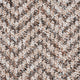 Beige Brown Chile Herringbone Carpet
