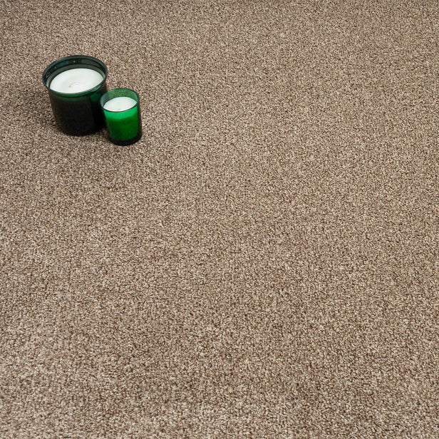 Brown Beige 90 Liberty Heathers Twist Carpet