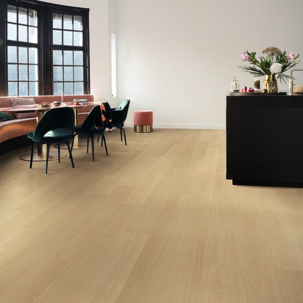Beige Varnished Oak SIG4750 Capture 9mm Laminate Flooring by Quick-Step