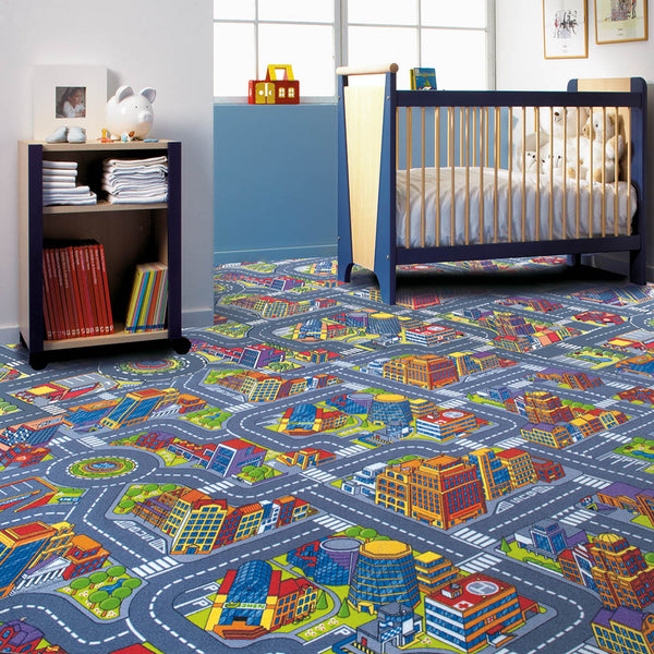 Big City 97 Kids Carpet