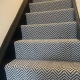 Black & White 2028 Chile Herringbone Loop Carpet