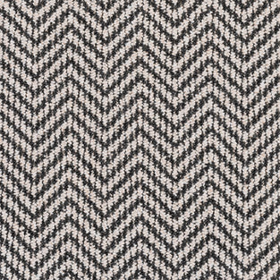 Black & White Chile Herringbone Carpet