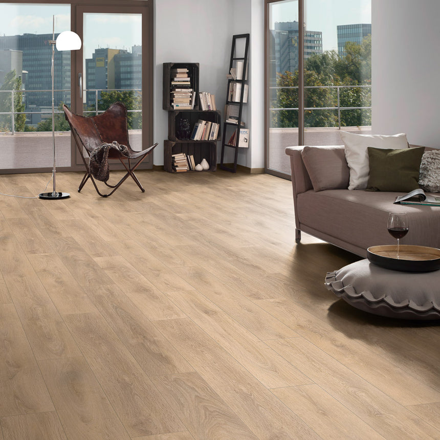 Blonde Oak 8575 Super Natural Classic 8mm Laminate Flooring by Krono Original