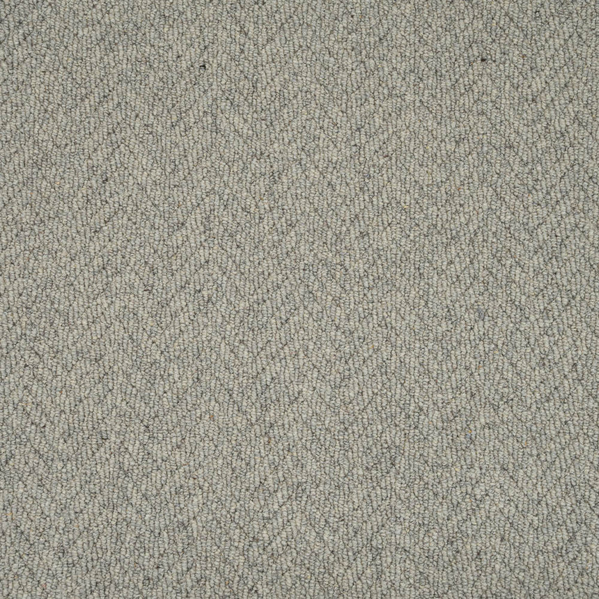 Bone Royal Sterling Wool Loop Carpet by Abingdon