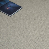Bone Royal Sterling Wool Loop Carpet by Abingdon