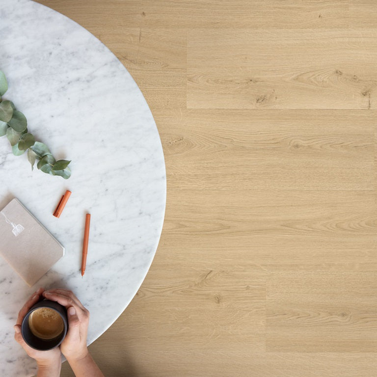 Botanic Beige AVMPU40236 Bloom Click LVT Flooring by Quick-Step