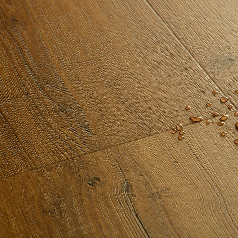 Botanic Caramel Oak AVMPU40315 Bloom Click LVT Flooring by Quick-Step