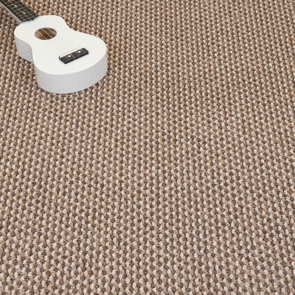 Brown Richmond Loop Feltback Carpet
