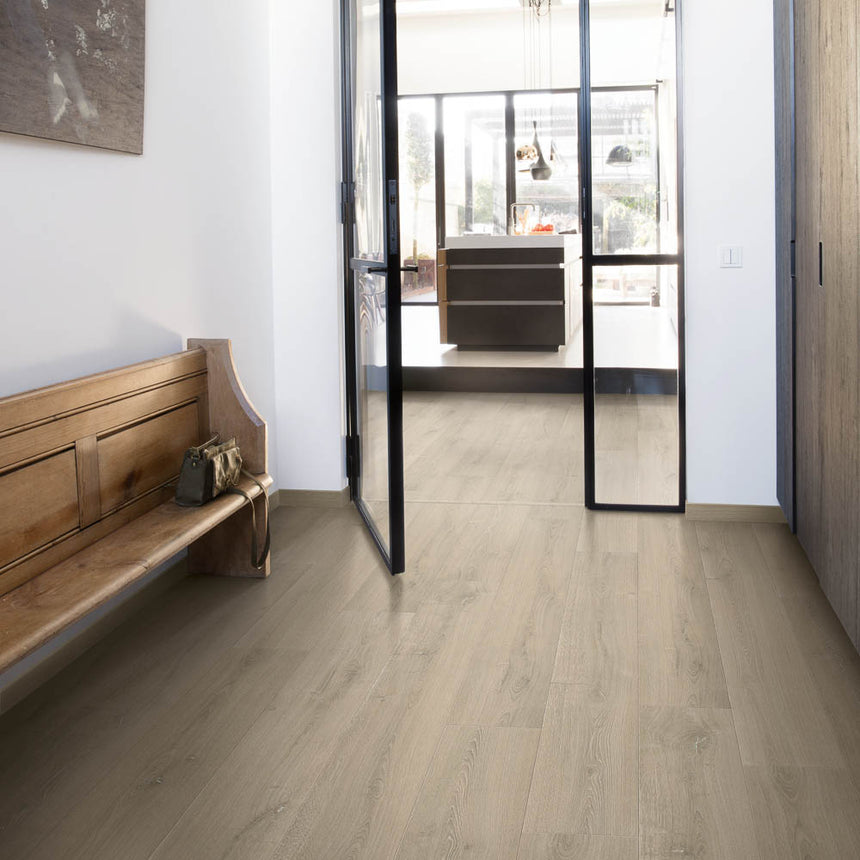 Brushed Oak Beige SIG4764 Capture 9mm Laminate Flooring by Quick-Step