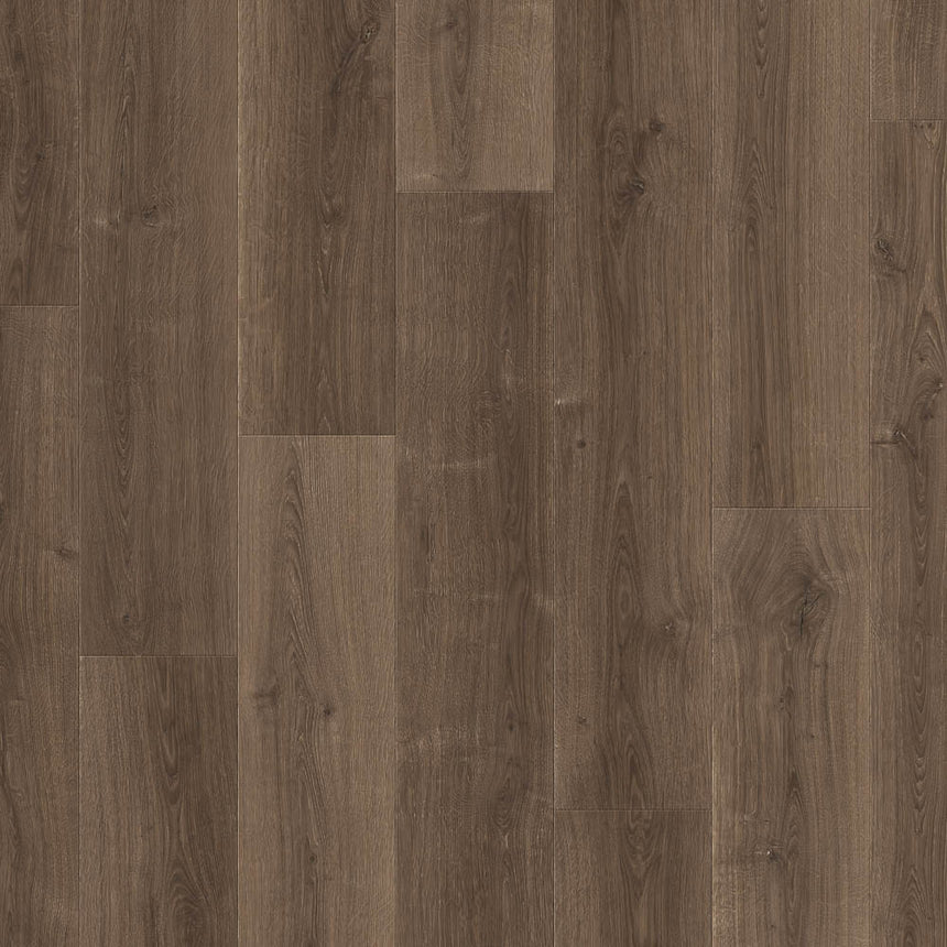 Brushed Oak Brown SIG4766 Capture 9mm Laminate Flooring by Quick-Step