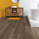 Brushed Oak Brown SIG4766 Capture 9mm Laminate Flooring by Quick-Step