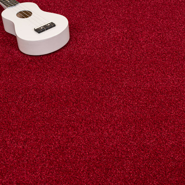 Burgundy Red Solaris Twist Carpet