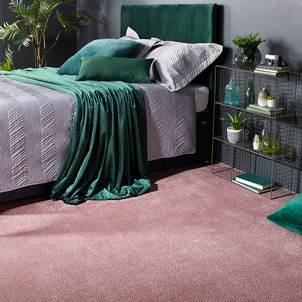 Pink Whisper Stainfree Caress Carpet by Abingdon