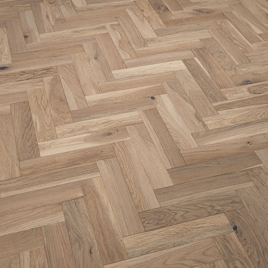 Cathedral Oak Ashdown Herringbone 14mm Engineered Wood Flooring